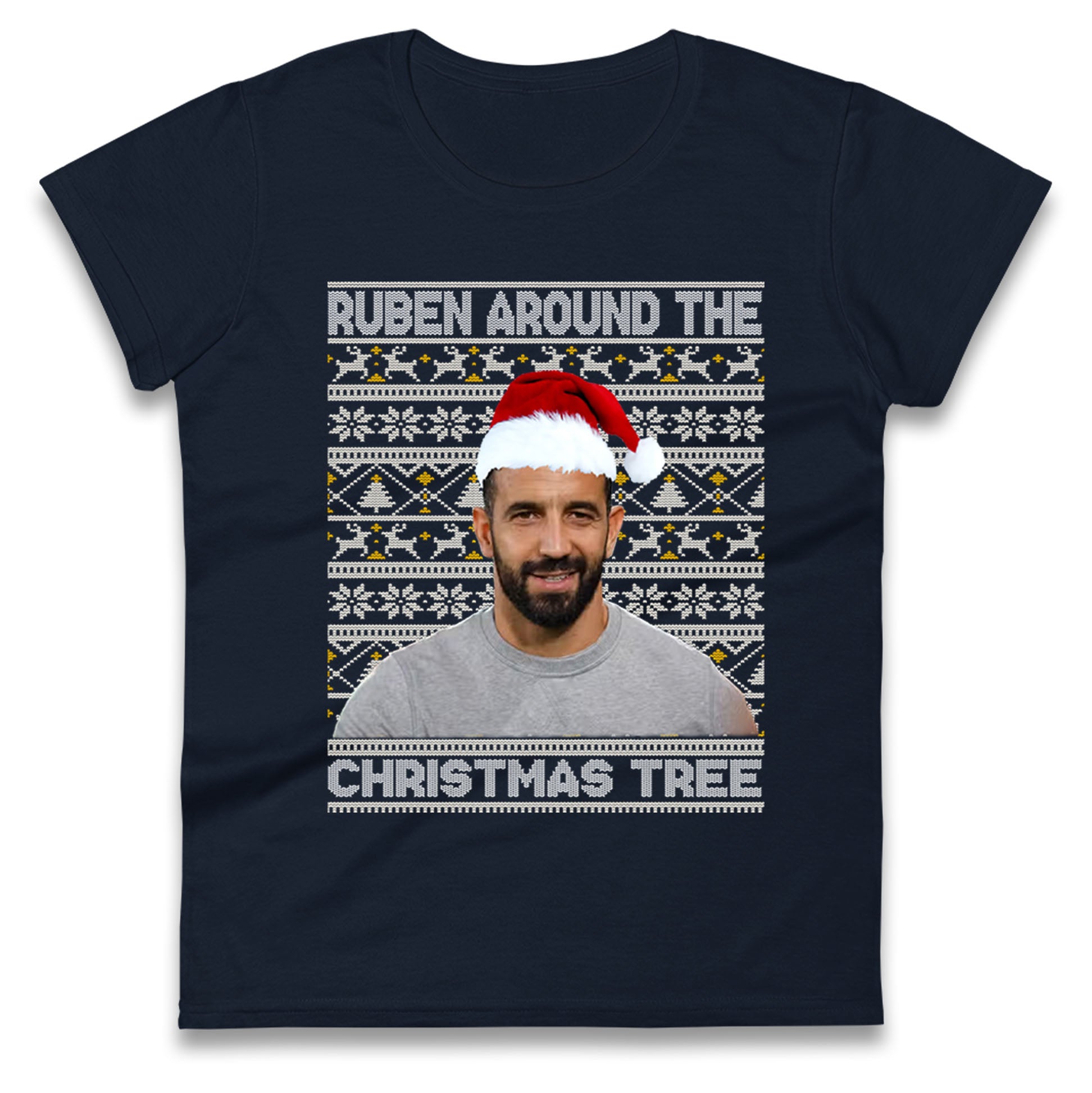 ruben amorim christmas womens t shirt