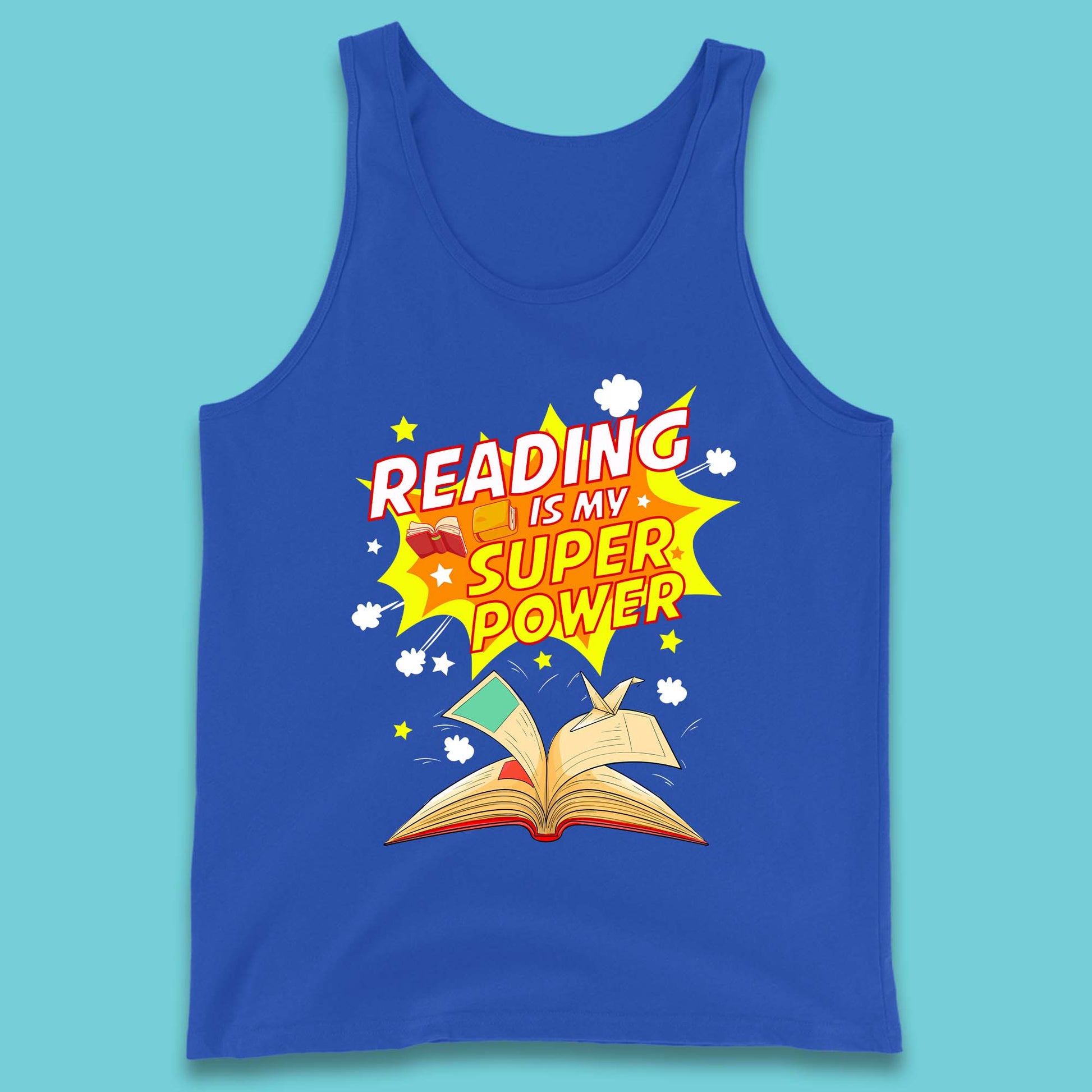 Reading Is My Super Power Tank Top