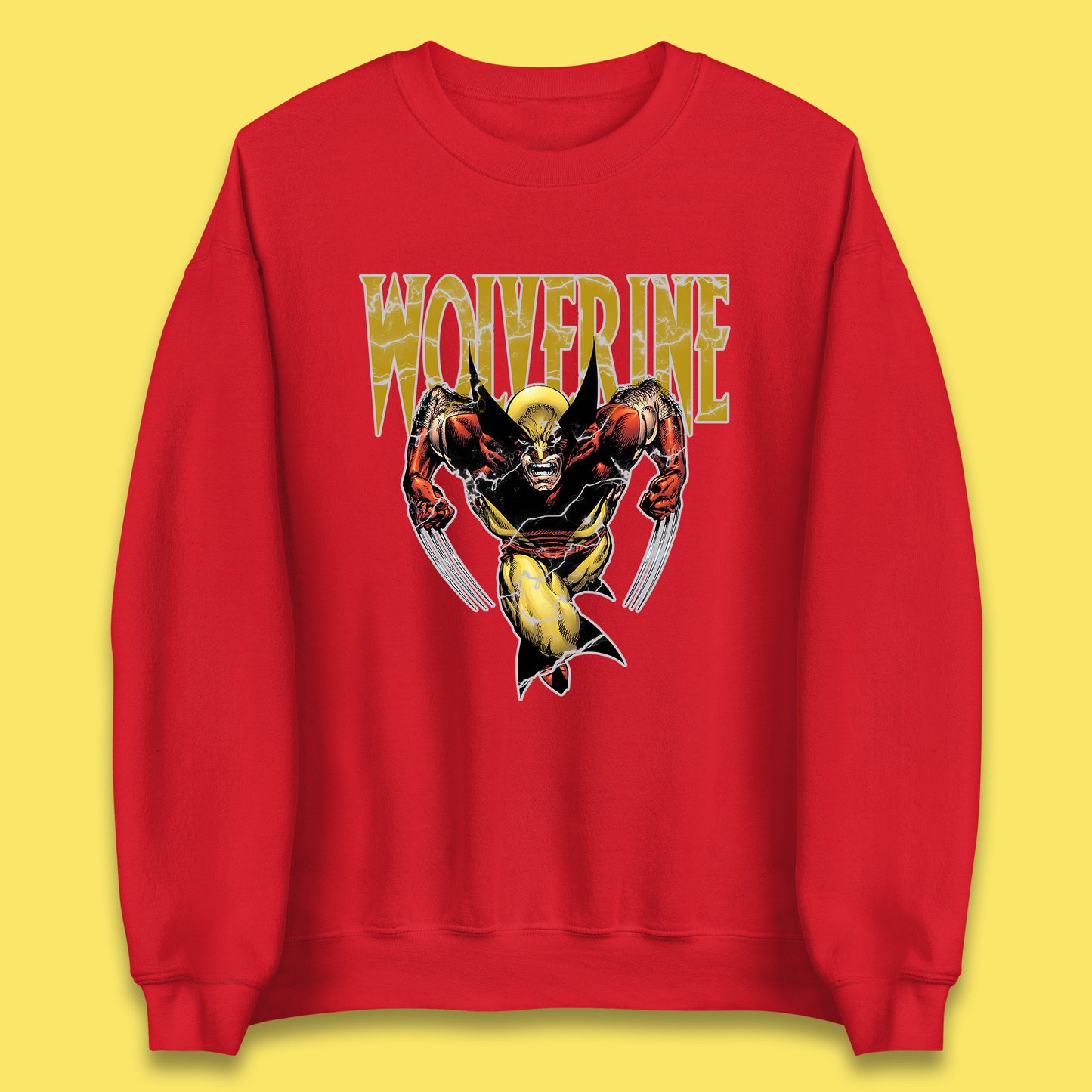 Wolverine Comic book character Marvel Comics Vintage Marvel Wolverine Unisex Sweatshirt