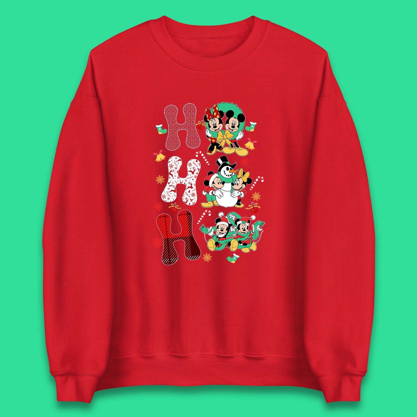 mickey and minnie mouse sweatshirt