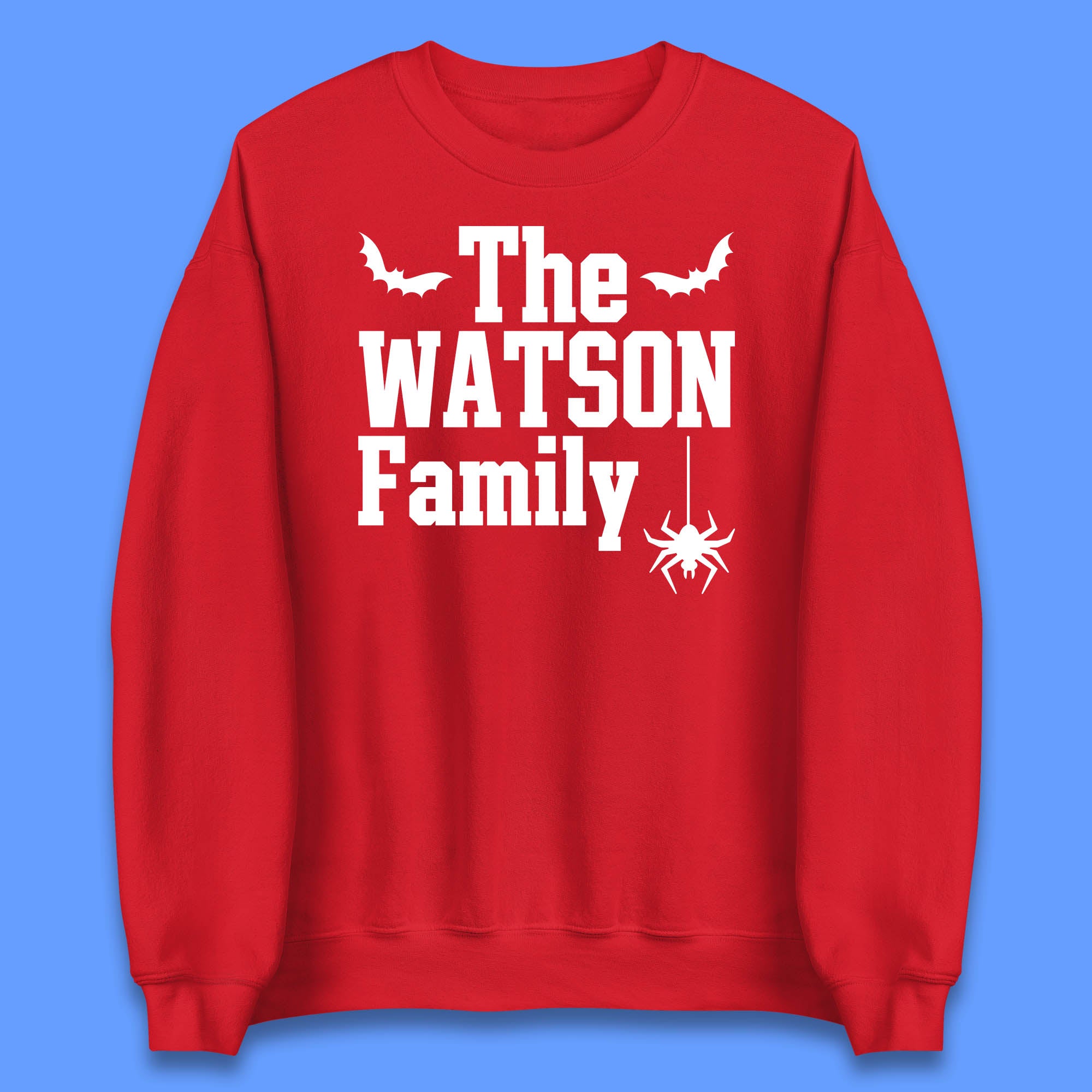 Family 2025 name sweatshirts