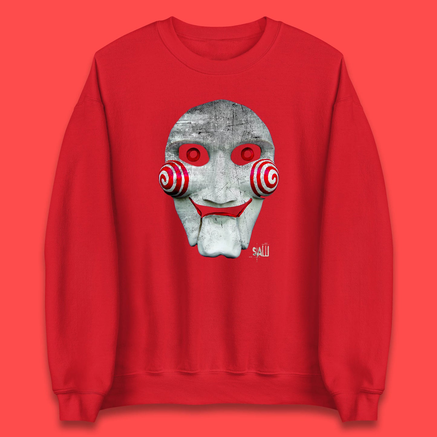 Vintage Saw Jigsaw Halloween Horror Movie Character Halloween Killer Unisex Sweatshirt