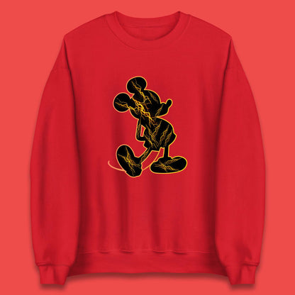 Disney Classic Mickey Mouse Pose Disney Retro Cartoon Character Disneyland Holiday Vacation Unisex Sweatshirt