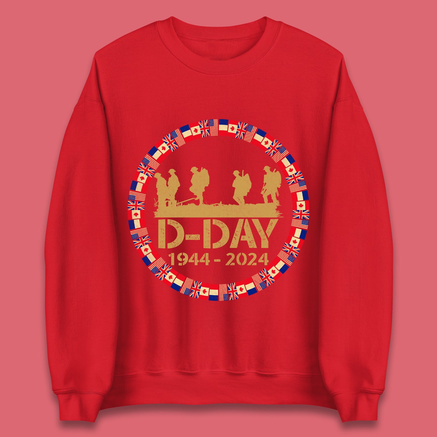 D-Day 1944-2024 Unisex Sweatshirt