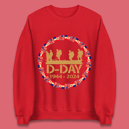 D-Day 1944-2024 Unisex Sweatshirt