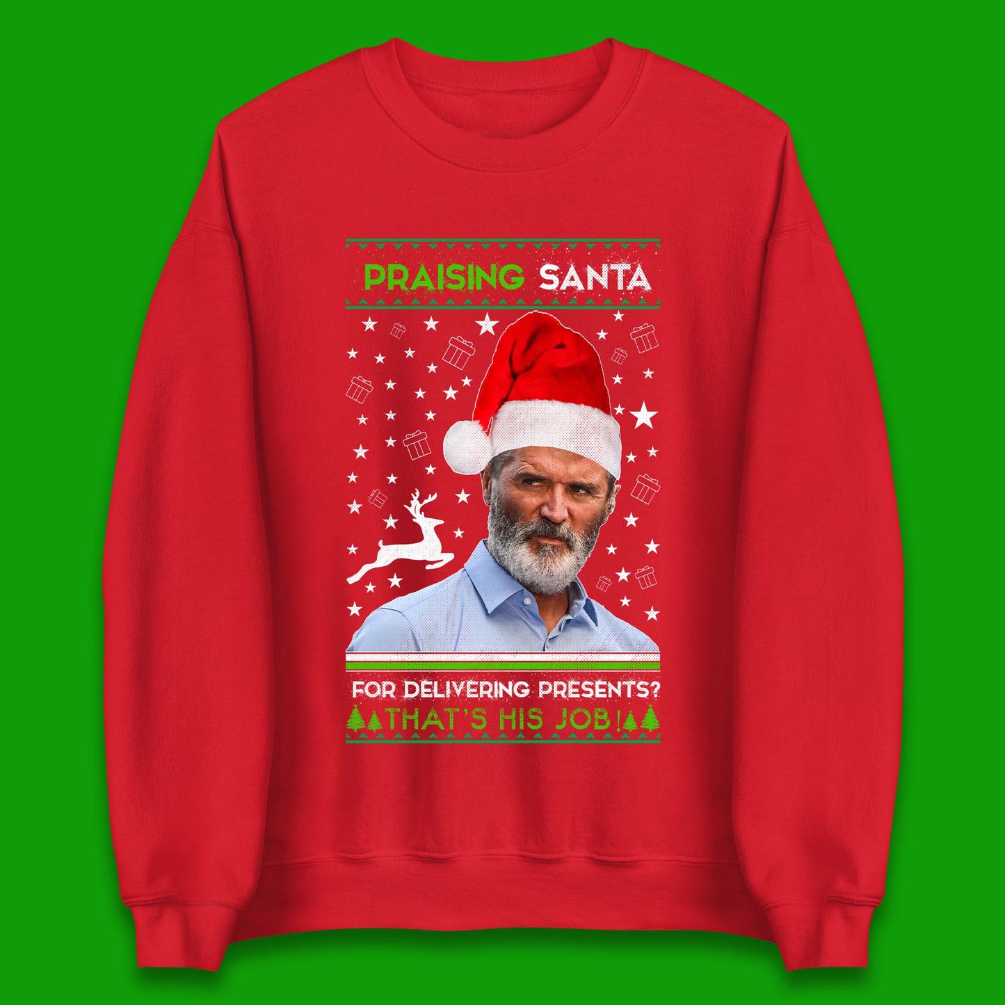 roy keane christmas jumper