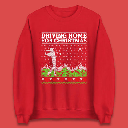 Golf Christmas Jumper