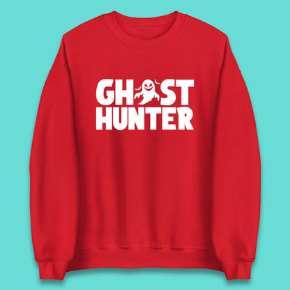 Ghost Hunter Halloween Haunted Ghostbusters Paranormal Investigator Unisex Sweatshirt