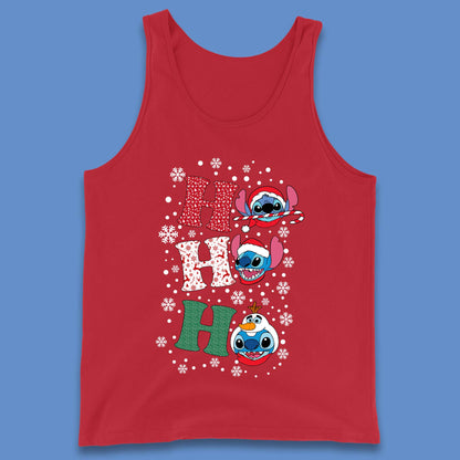 Ho Ho Ho Stitch Christmas Tank Top