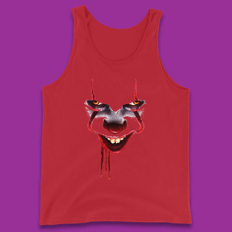 Pennywise Clown IT Chapter 2 Halloween Horror Movie Character Tank Top
