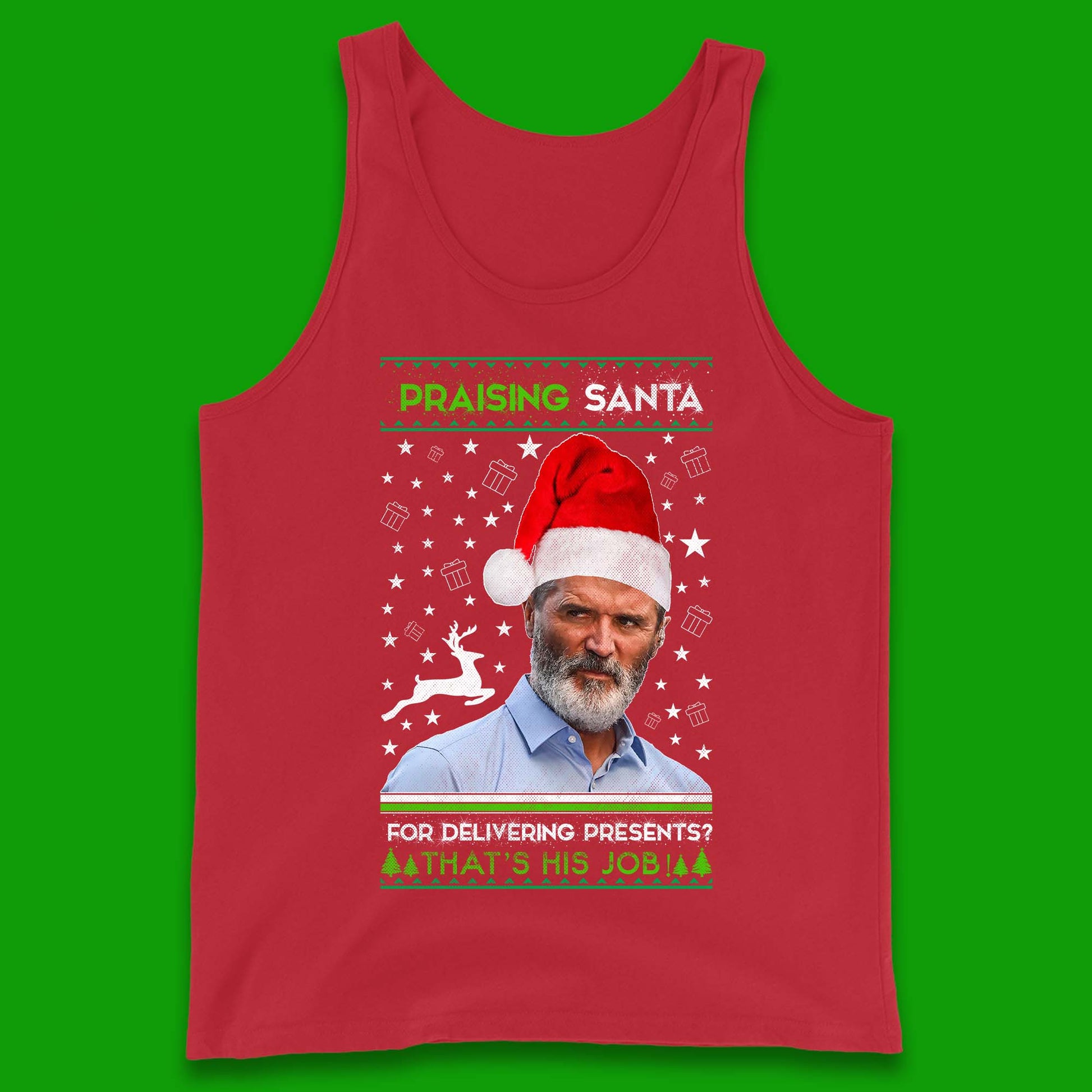 roy keane christmas tank top