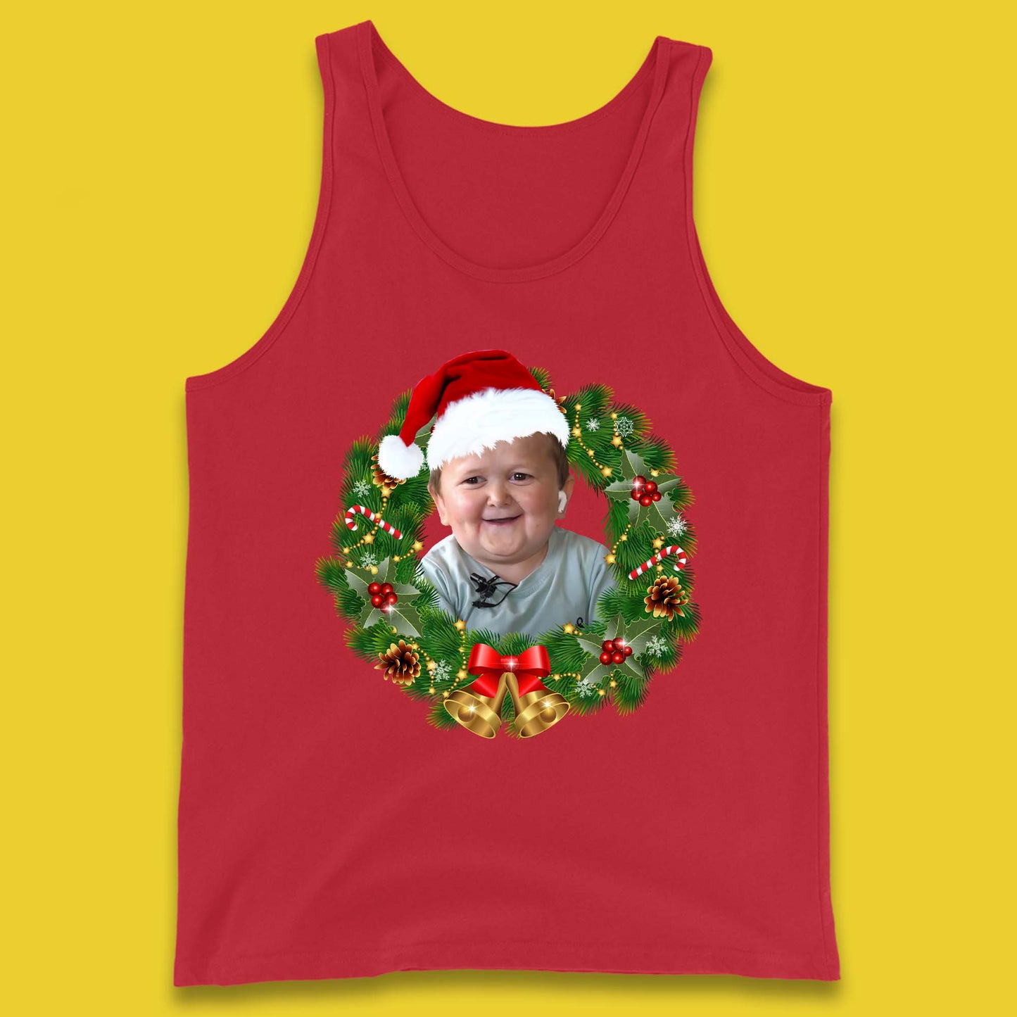 Santa Hasbulla Christmas Tank Top