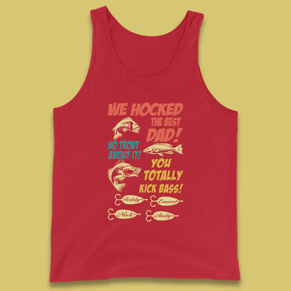 Personalised We Hocked The Best Dad Tank Top