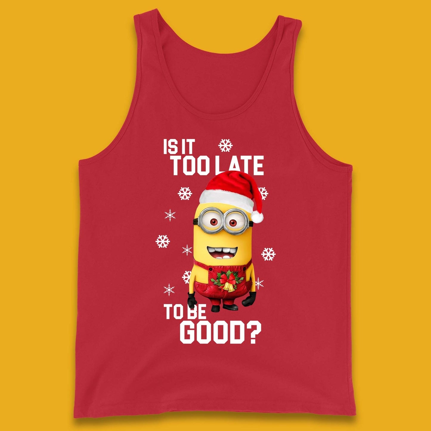 Minion Christmas Tank Top