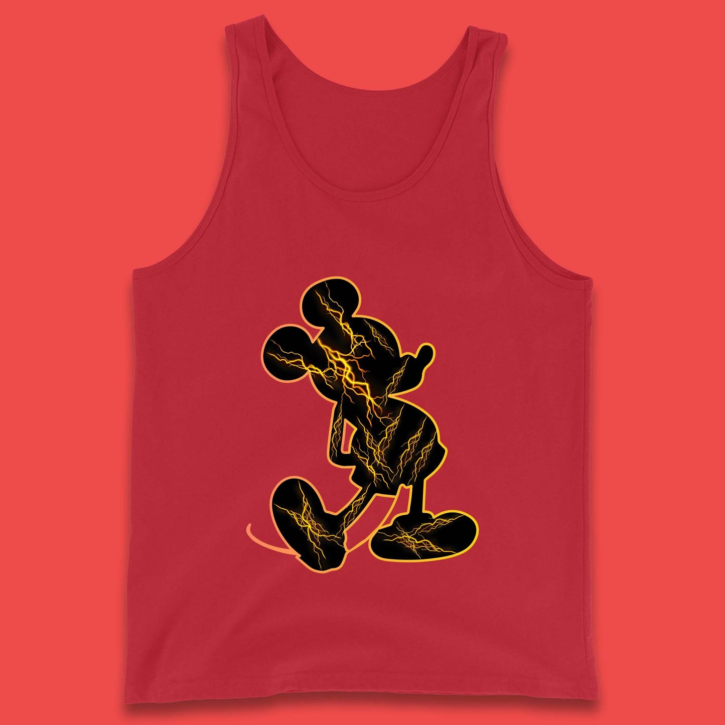 Disney Classic Mickey Mouse Pose Disney Retro Cartoon Character Disneyland Holiday Vacation Tank Top