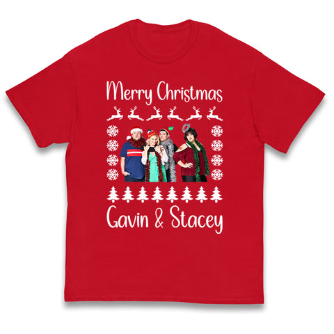 Gavin And Stacey Christmas Kids T Shirt