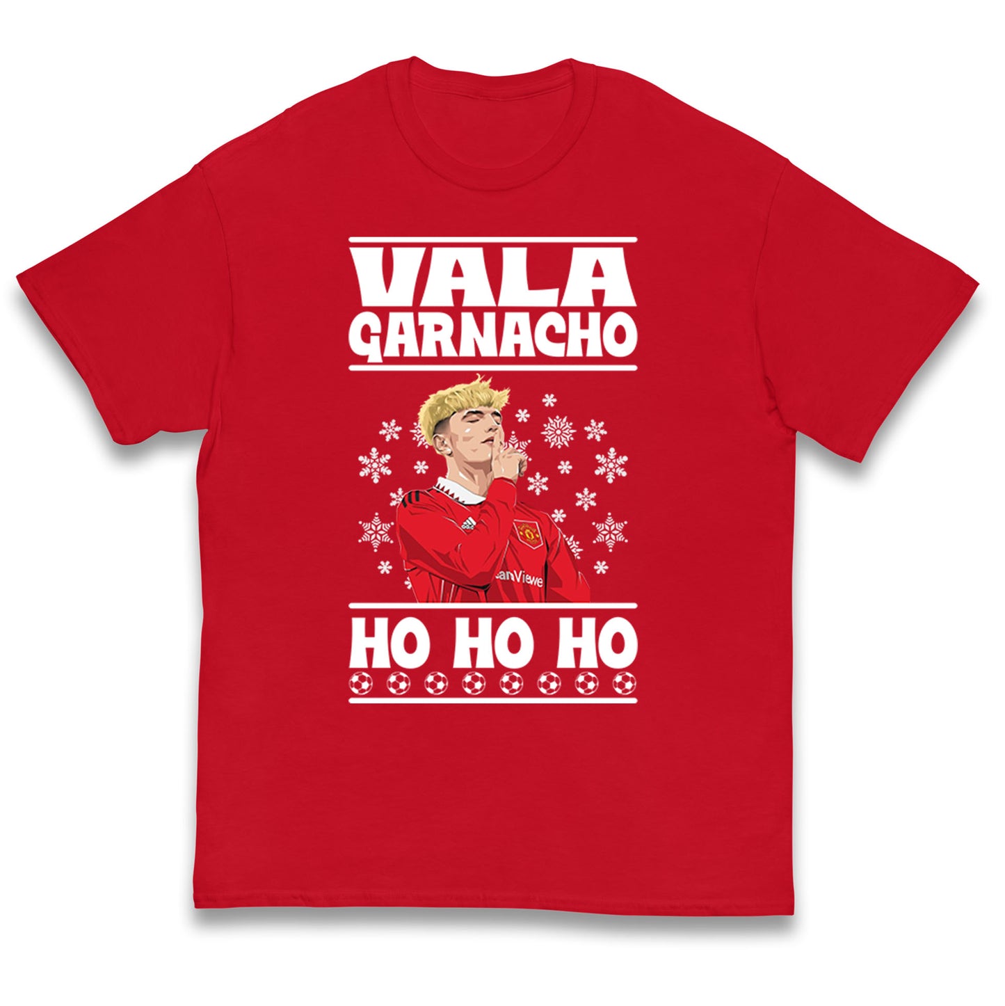 alejandro garnacho christmas t shirt