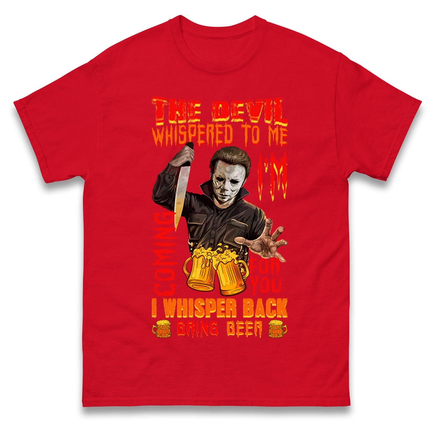 Michael Myers Haunted Halloween t shirts
