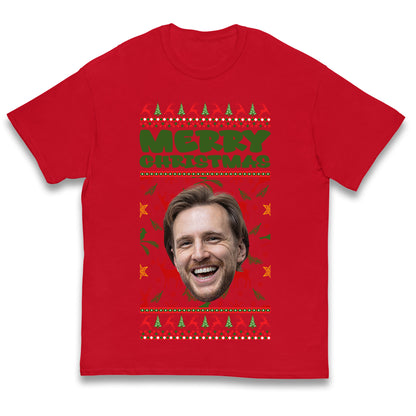 Personalise Merry Christmas T Shirt
