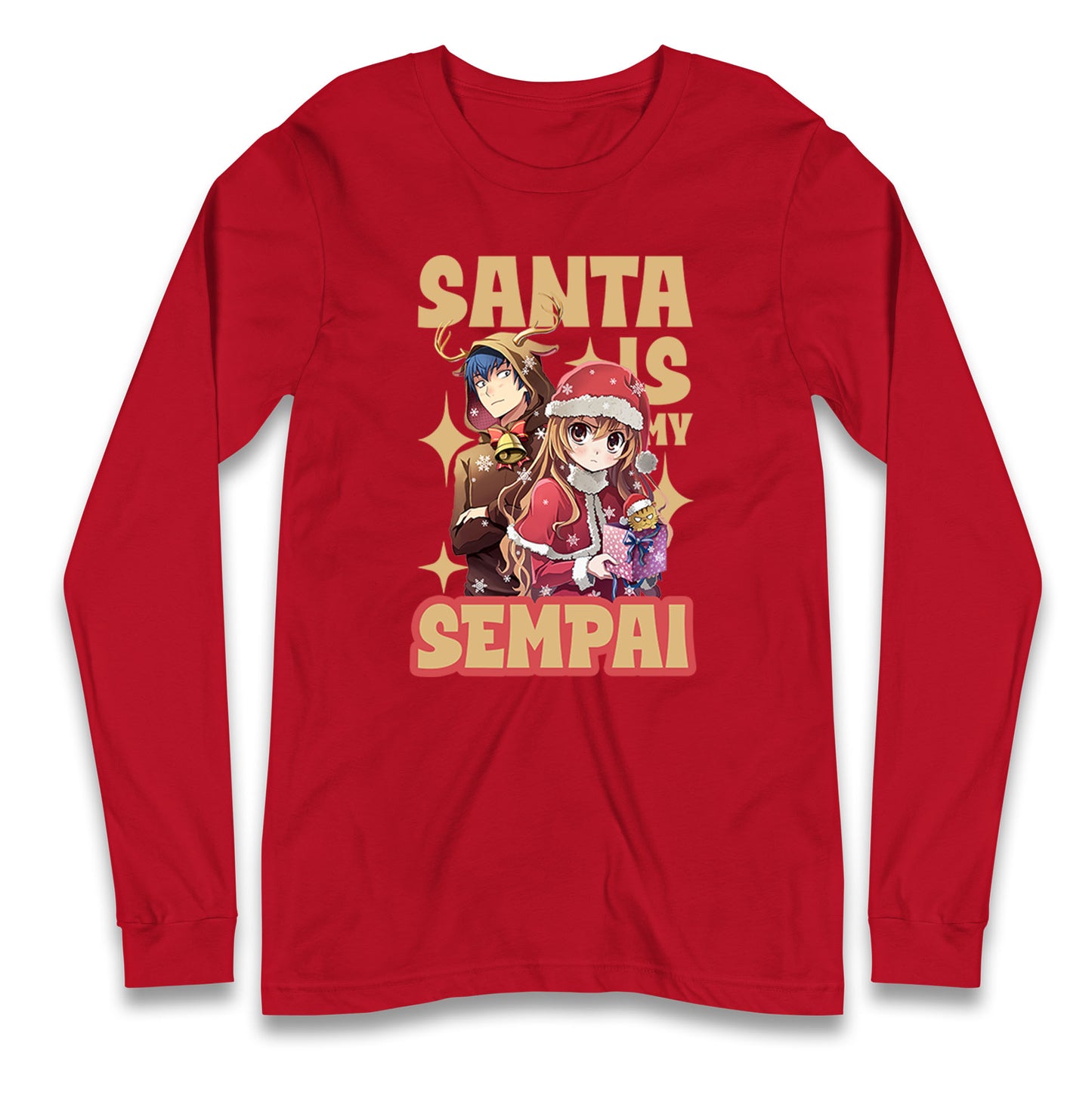 toradora anime christmas long sleeve t shirt