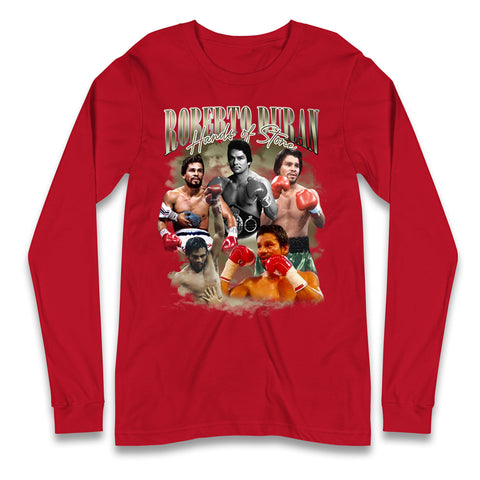 Roberto Duran Bootleg Long Sleeve T Shirt