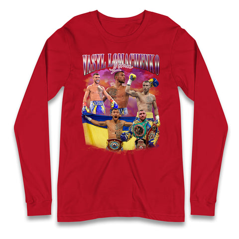 Vasiliy Lomachenko Bootleg Long Sleeve T Shirt