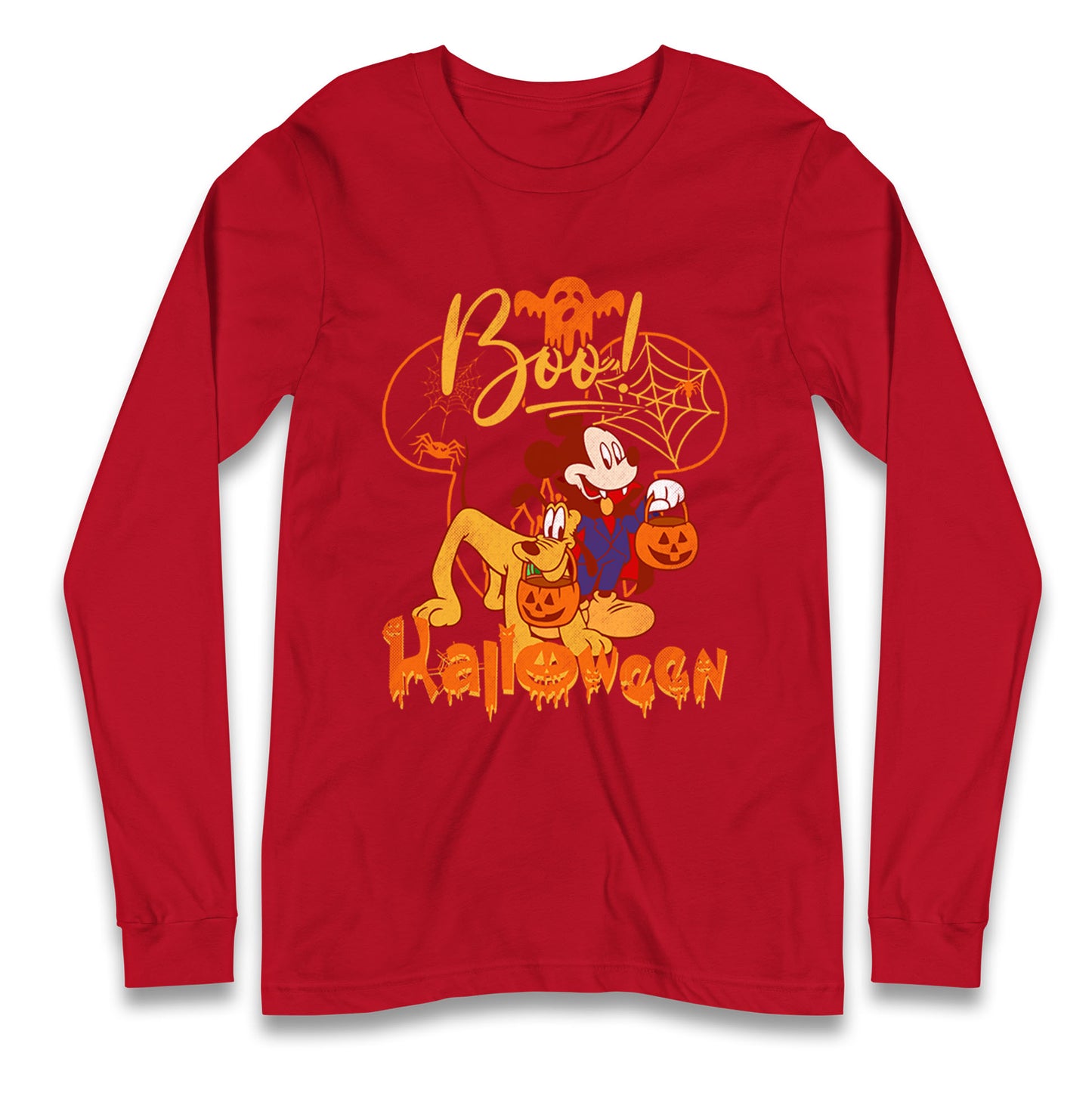 Mickey Mouse Halloween Long Sleeve T Shirt