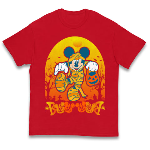 Mickey Mouse Halloween Boo Kids T Shirt