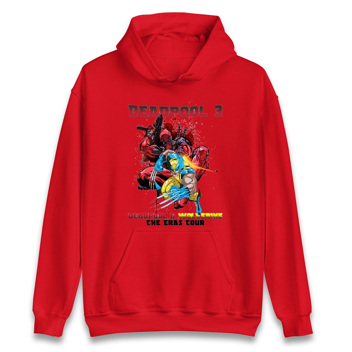 Deadpool and Wolverine The eras Tour Unisex Hoodie