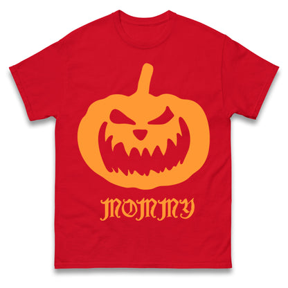 Scary Pumpkin Mommy T Shirts
