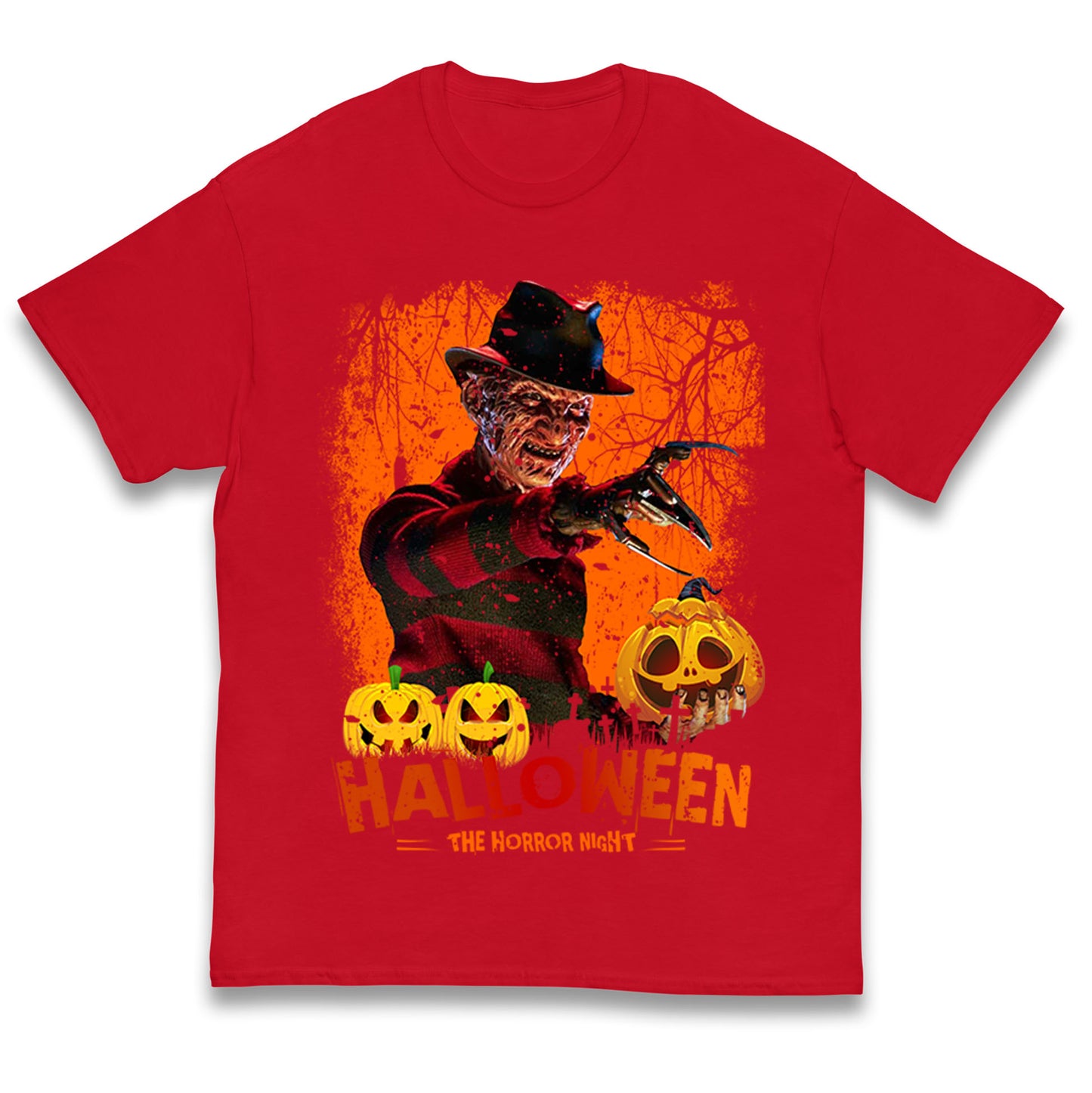 Freddy Krueger Halloween Horror Night Kids T Shirt