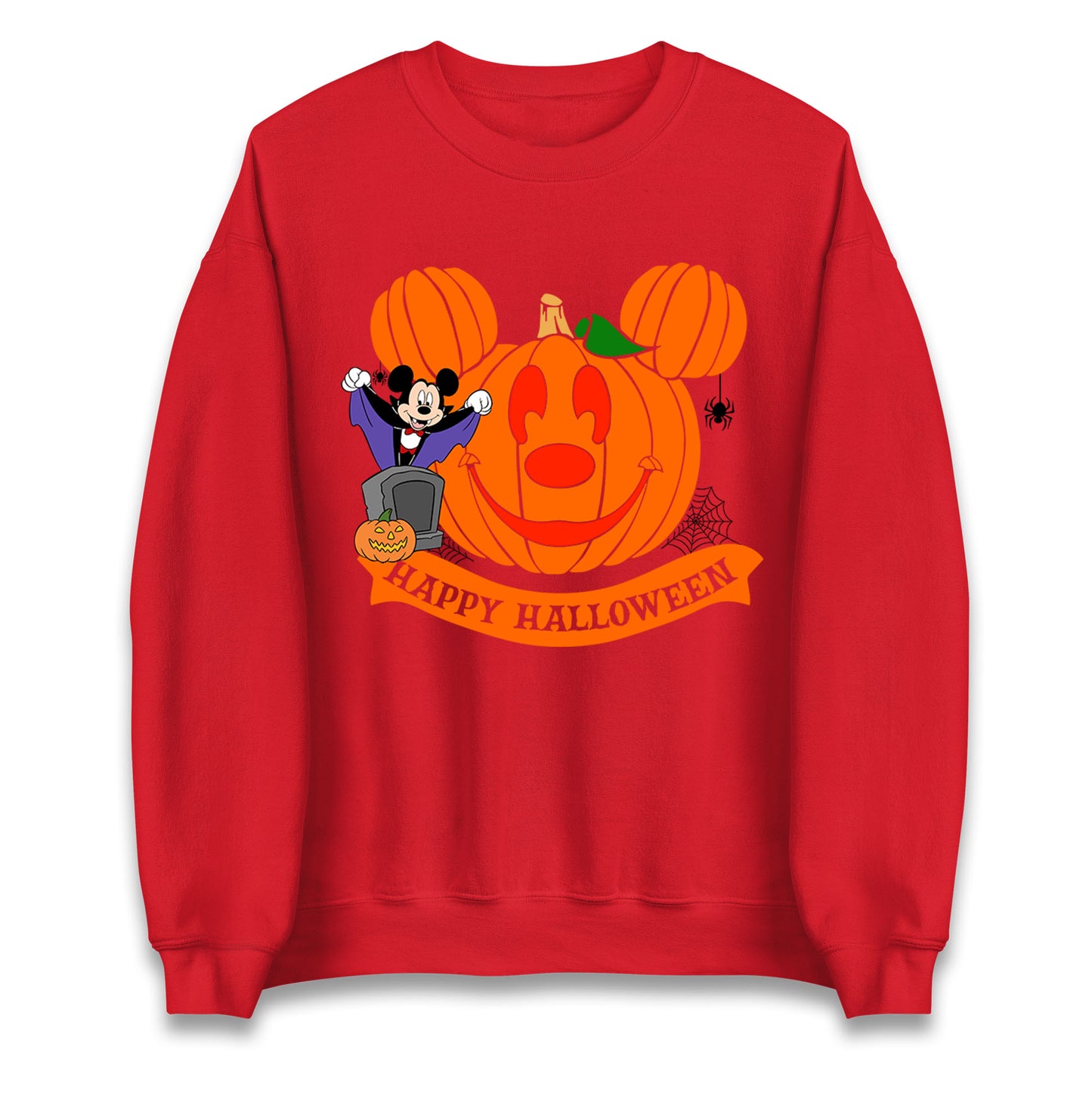 Mickey Mouse Horror Happy Halloween Unisex Sweatshirt