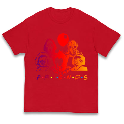 Super Villains Friends Halloween Kids T Shirt