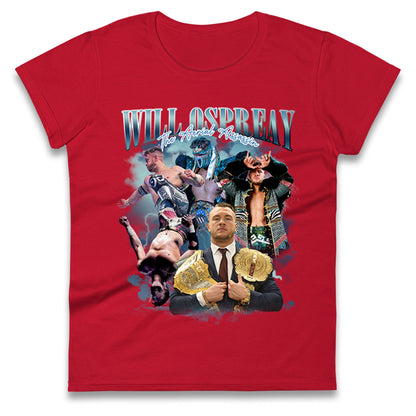 Will Ospreay The Aerial Assassin Wrestling Womens t shirt