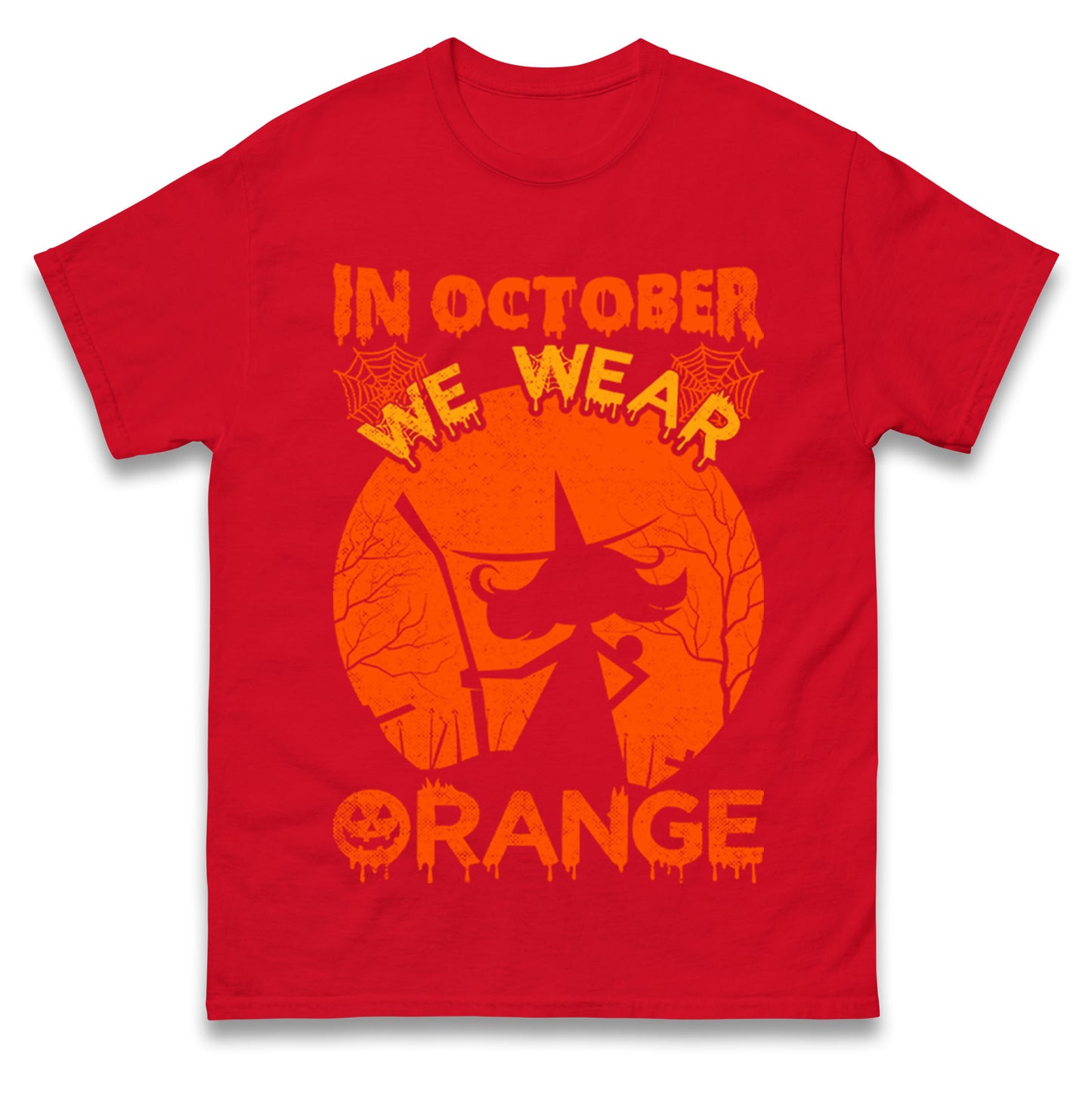 In October We Wear Orange T Shirts
