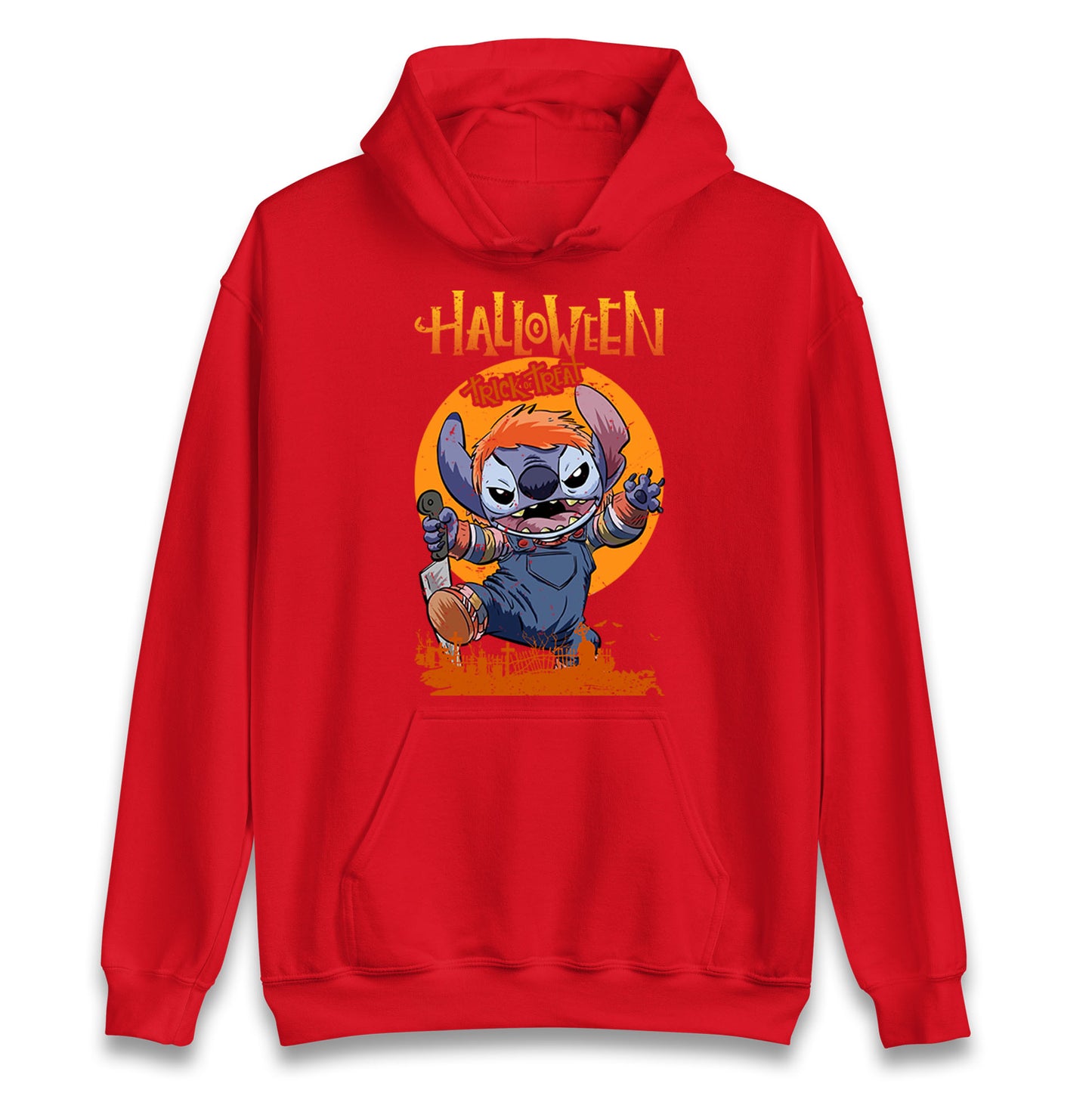 Lilo And Stitch Halloween Unisex Hoodie