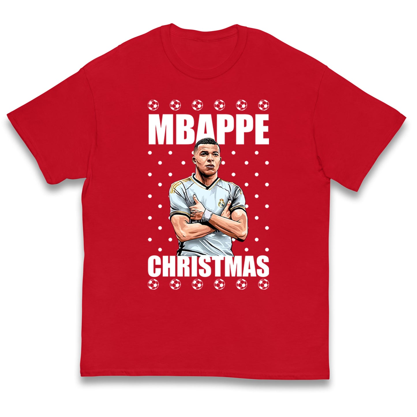 kylian mbappe christmas t shirt