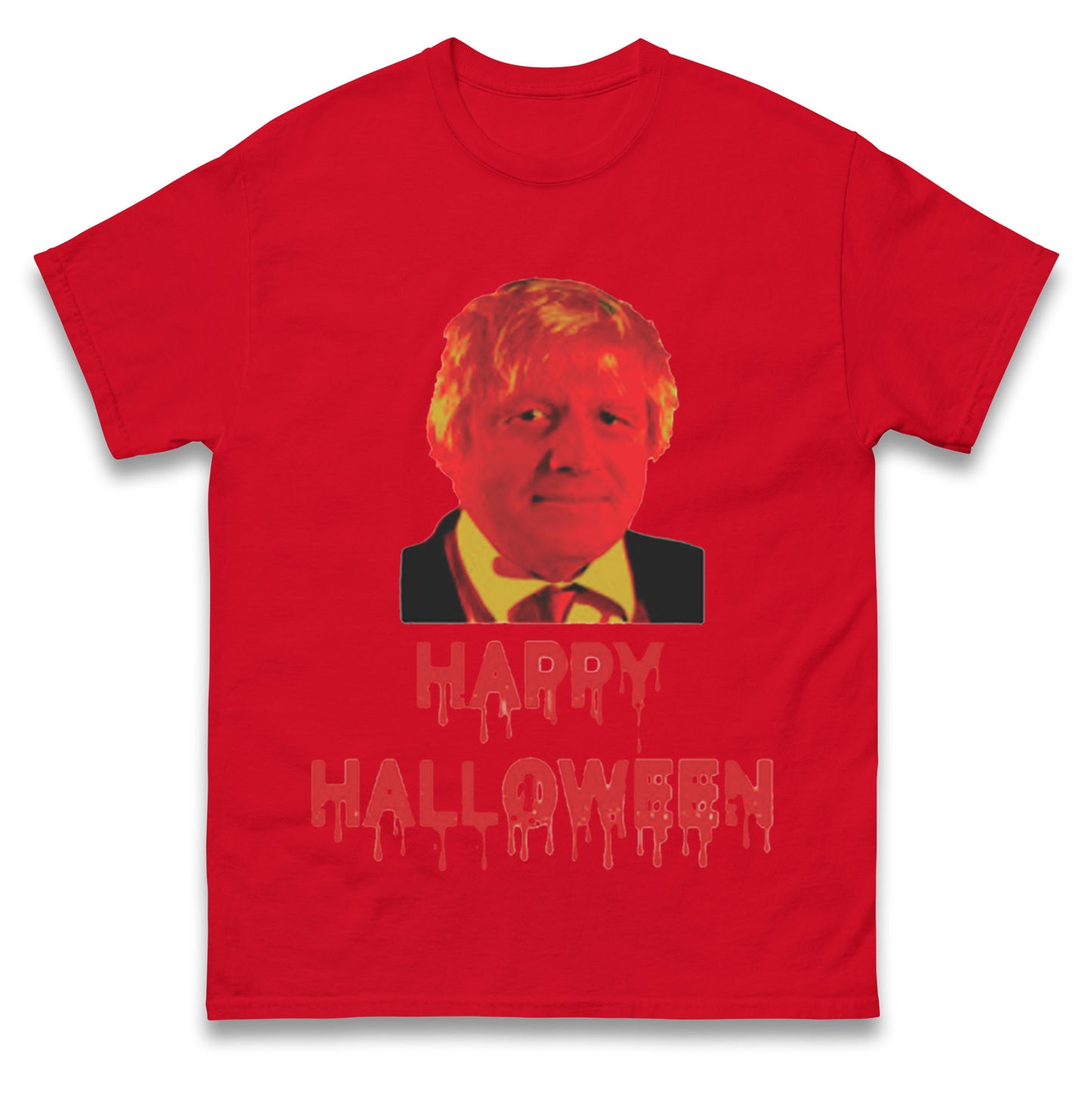 Boris Johnson Happy Halloween T Shirt
