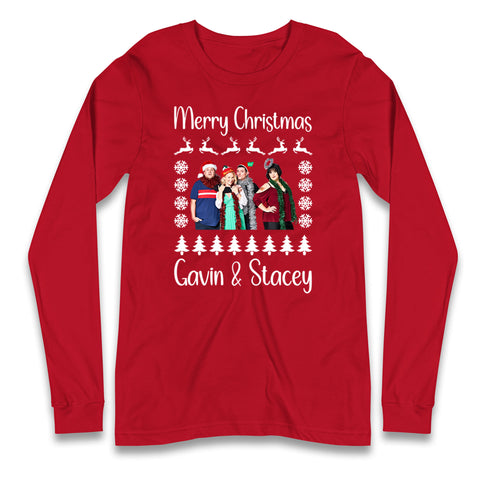 Gavin And Stacey Christmas Long Sleeve T Shirt