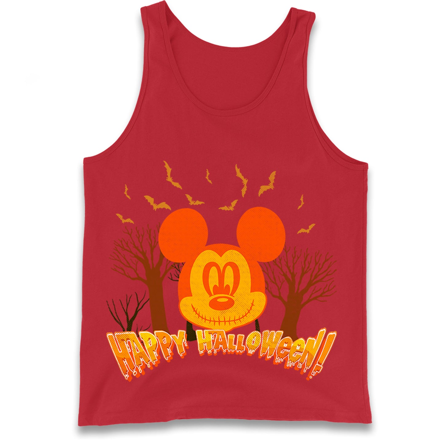 Mickey Mouse Happy Halloween Tank Top