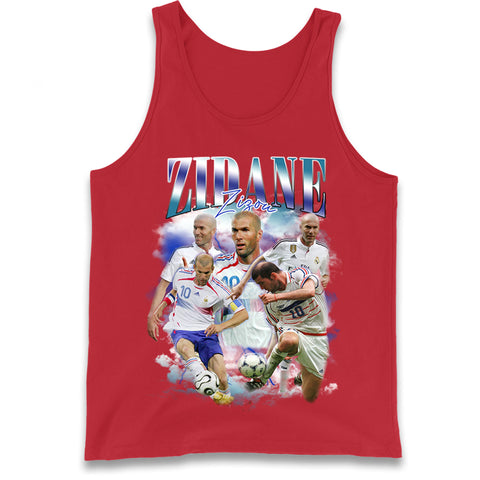 Zinedine Zidane Tank Top