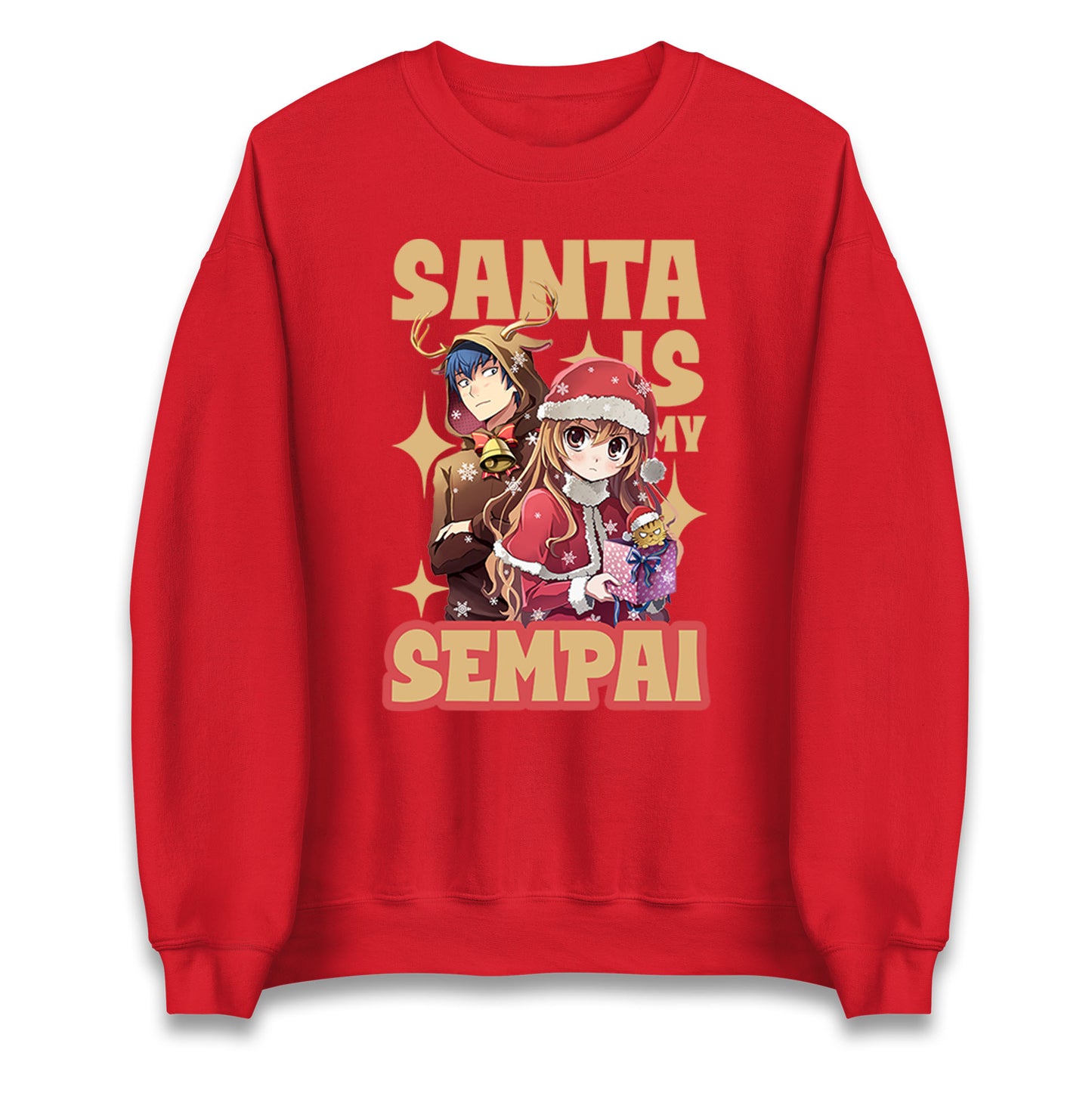 toradora anime christmas sweatshirt