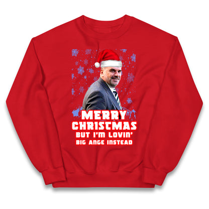 Merry christmas Ange Postecoglou Kids Jumper