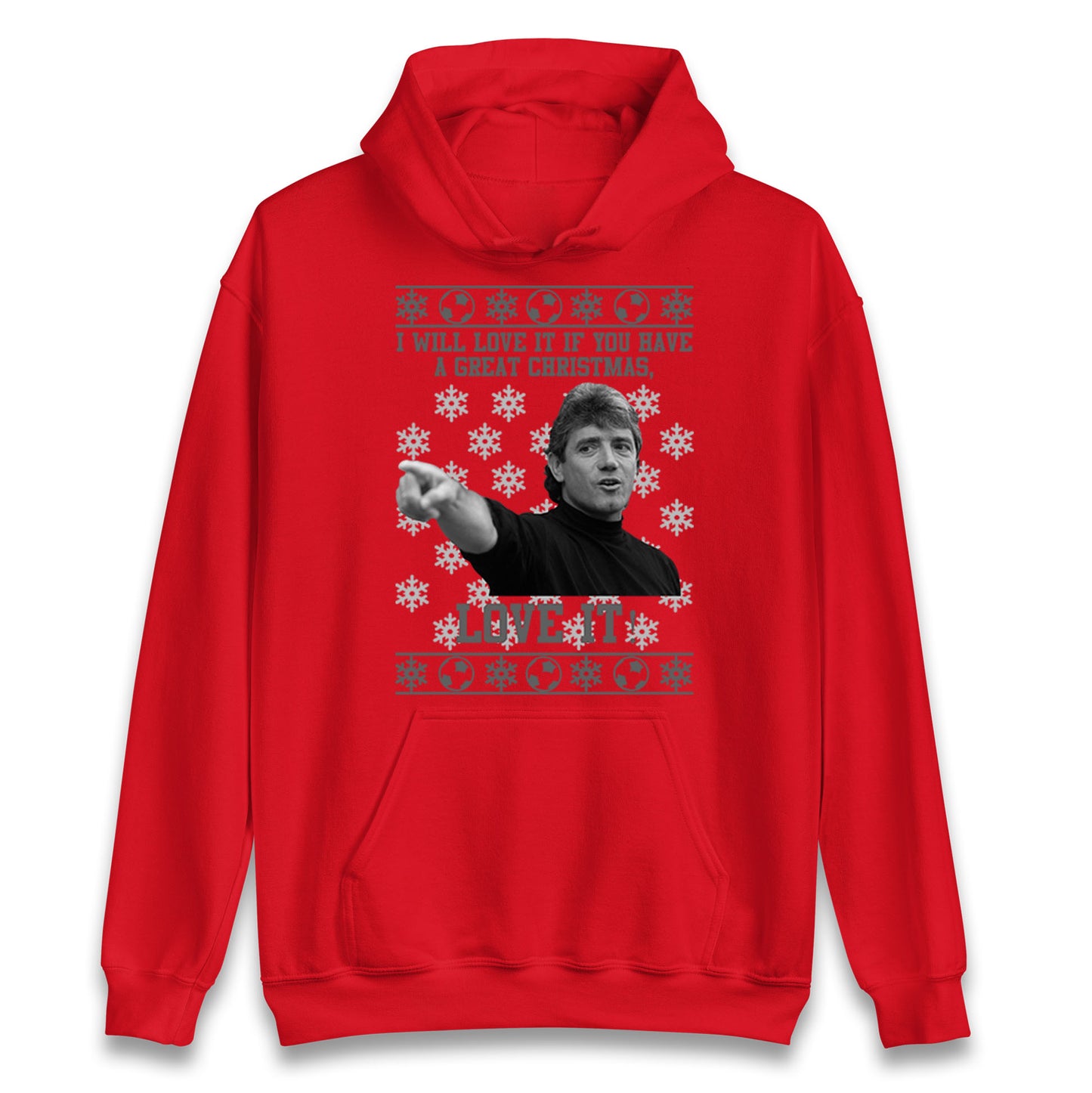 Kevin Keegan Christmas Unisex Hoodie