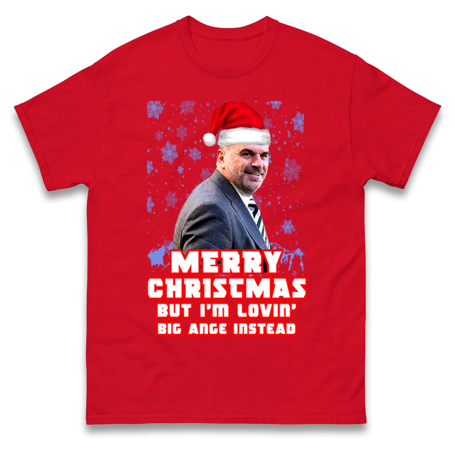 Merry christmas Ange Postecoglou T Shirts