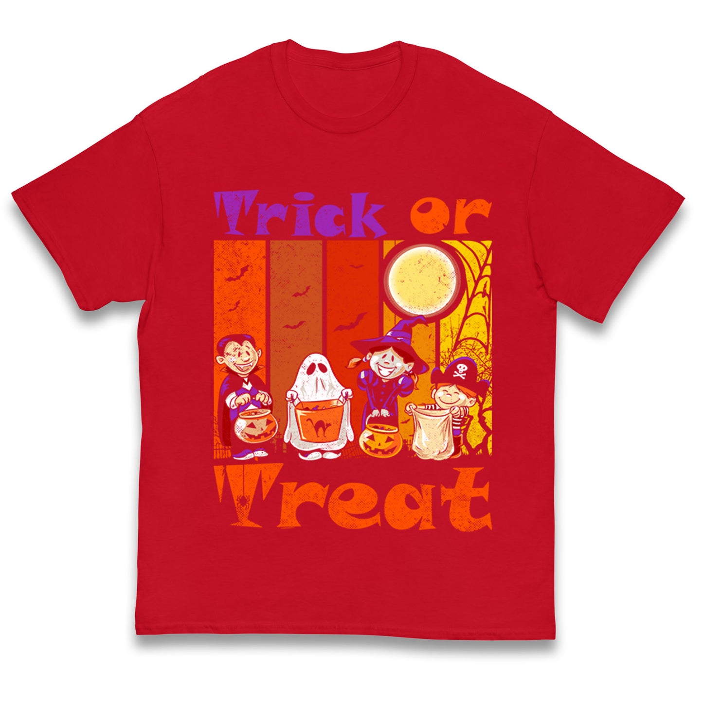 Scary Vampire Trick Or Treat Halloween T Shirt
