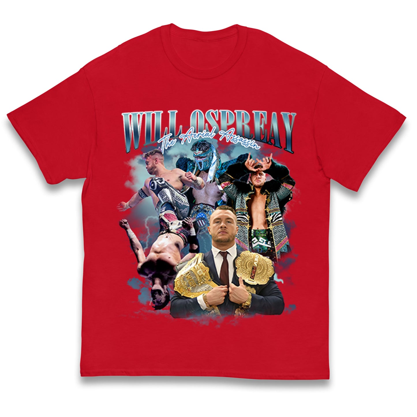 Will Ospreay The Aerial Assassin Wrestling Kids T Shirt