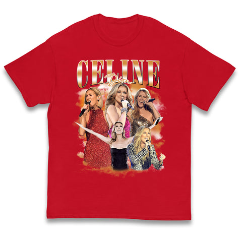 Celine Dion Bootleg Kids T Shirt