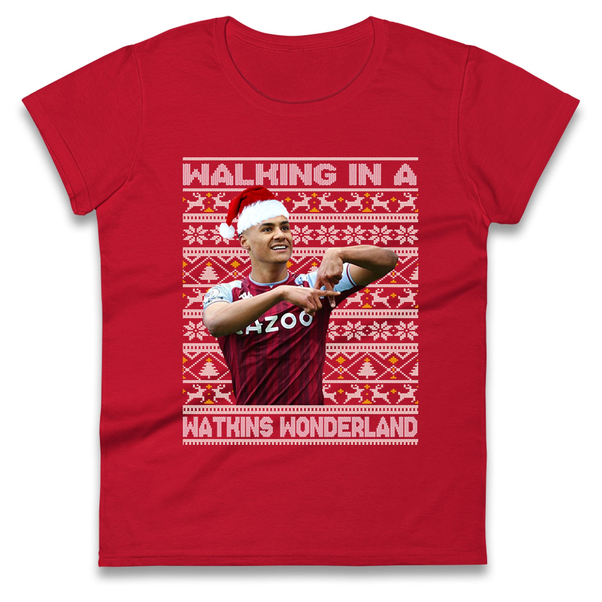 ollie watkins christmas womens t shirt