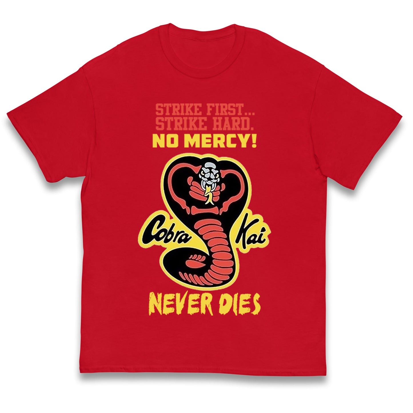 Cobra Kai Never dies Kids T Shirt